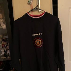 Umbro vintage crew neck ManU small